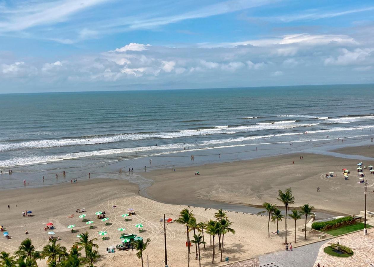 Apto Frente Mar Na Melhor Localizacao De Praia Grande Praia Grande (Santos) Exterior foto